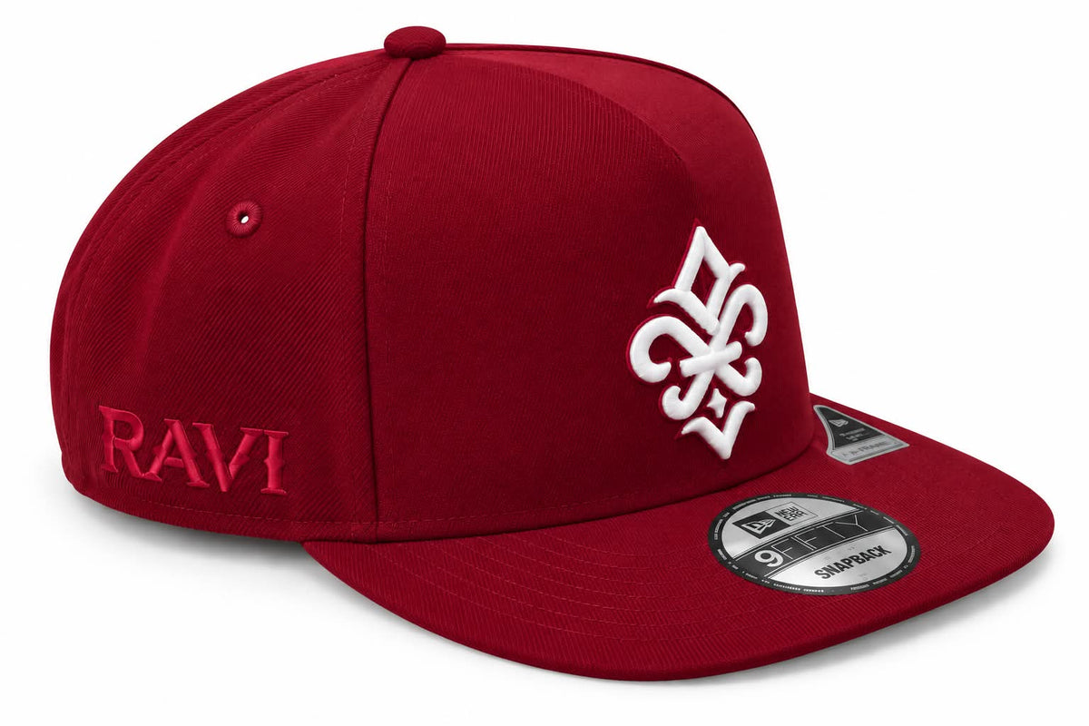 New Era 9fifty A-Frame Crimson red