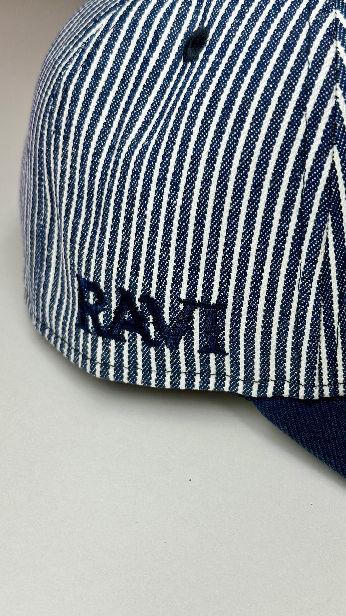 New Era 9FORTY A-Frame Blue & White Pinstripe