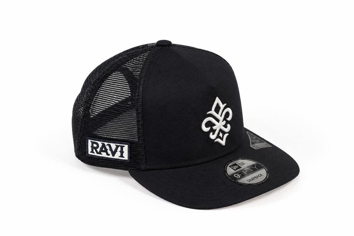 New Era 9FIFTY Trucker noir