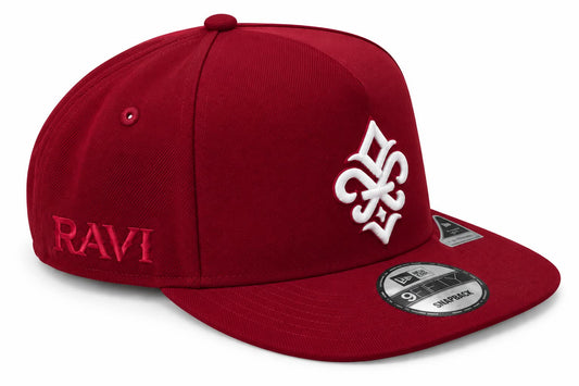 New Era 9fifty A-Frame Crimson red