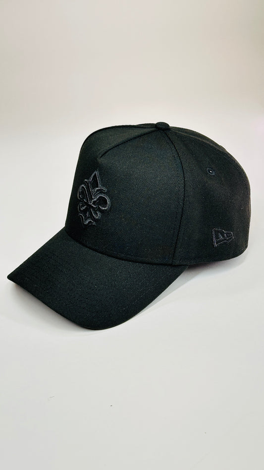 New Era 9FORTY A-Frame Black Cap
